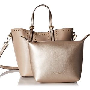 Calvin Klein bucket tote 2 in 1 bag